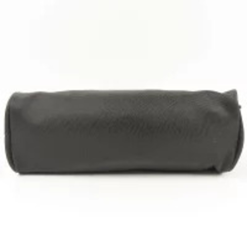 Prada Triangle Clutch Leather Black